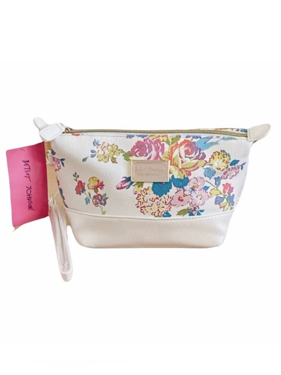 Betsey Johnson Handbags - Betsey Johnson Versatile High Quality Floral Cosmetic /Wristlet Bag